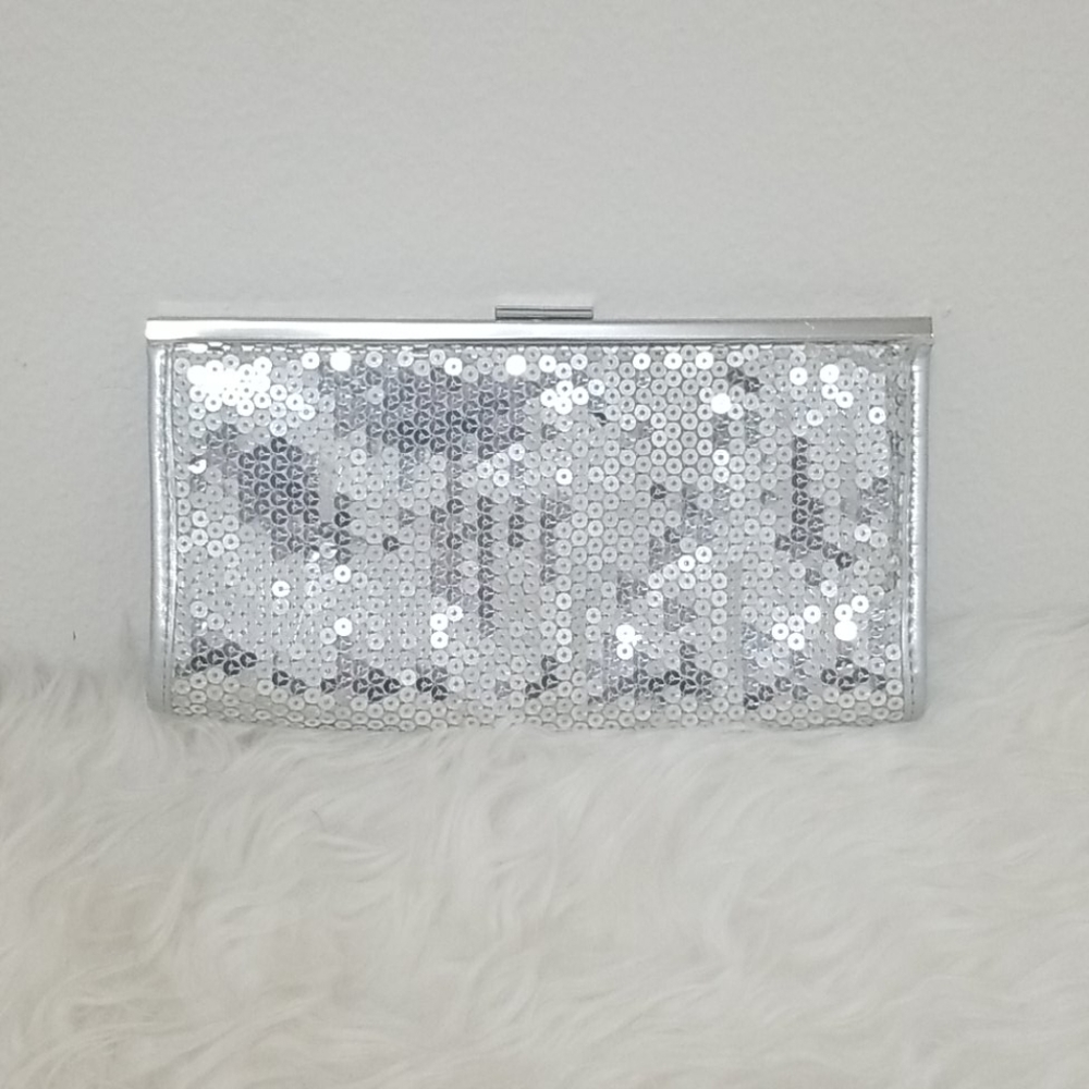 Worthington Silver Evening Clutch